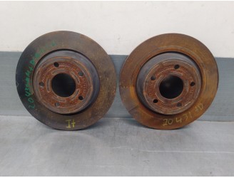 Recambio de disco freno trasero para ford focus 1.0 ecoboost cat referencia OEM IAM 2196429 