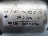 Recambio de motor arranque para ssangyong rodius 2.0 td cat referencia OEM IAM A6711510201  REMY