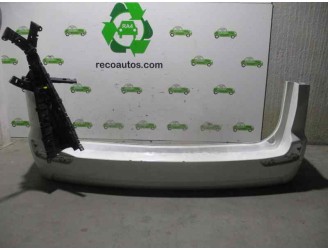 Recambio de paragolpes trasero para ssangyong rodius 2.0 td cat referencia OEM IAM BLANCO 5 PUERTAS