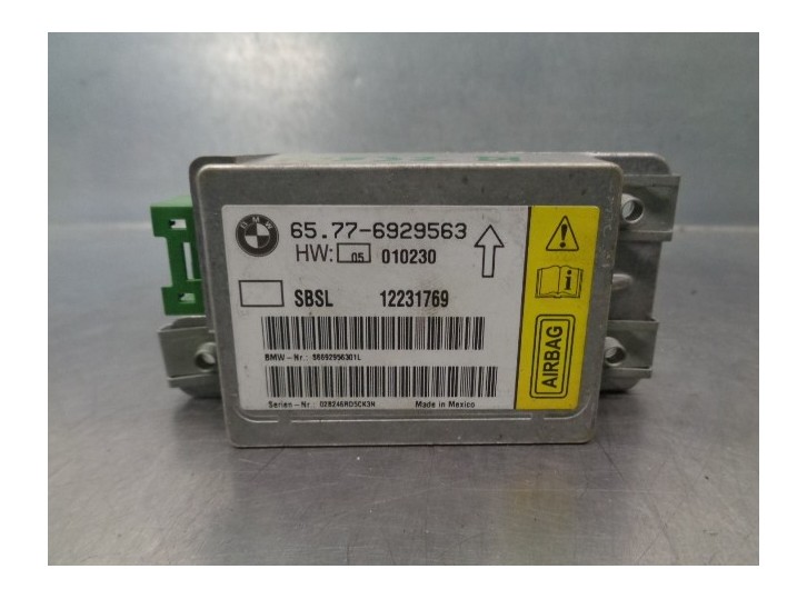 Recambio de centralita airbag para bmw serie 7 (e65/e66) 3.0 turbodiesel cat referencia OEM IAM 65776929563 12231769 