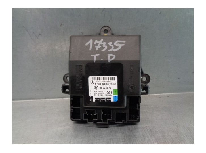 Recambio de centralita cierre para mercedes-benz clase a (w169) 1.5 cat referencia OEM IAM A1698208626 05072373 LK