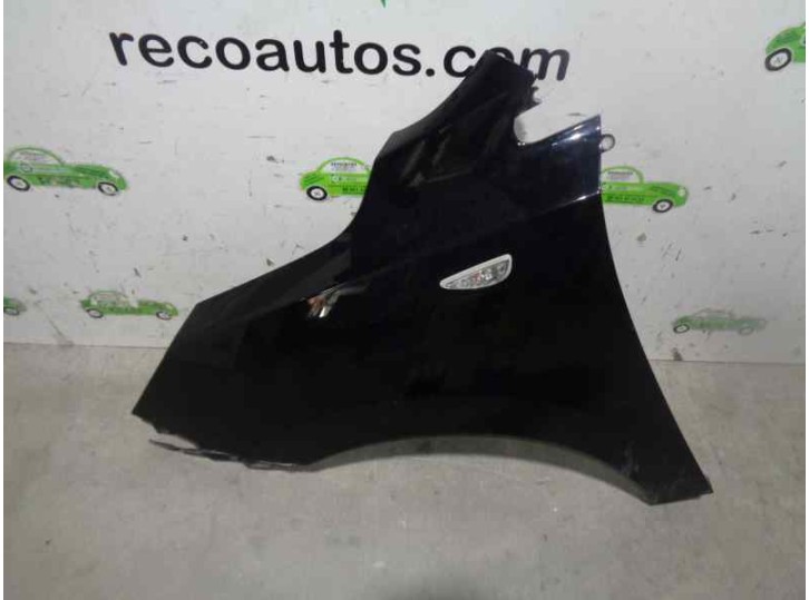 Replacement front left fender for Hyundai ix35 1.7 CRDi CAT OEM IAM reference 663112S050 BLACK 