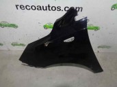 Replacement front left fender for Hyundai ix35 1.7 CRDi CAT OEM IAM reference 663112S050 BLACK 