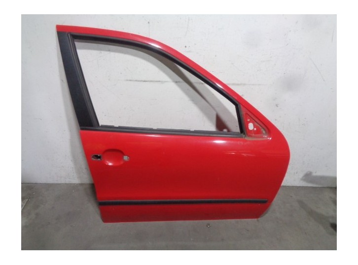 Recambio de puerta delantera derecha para seat toledo (1m2) 1.9 tdi referencia OEM IAM 1M0831056M ROJA 4 PUERTAS