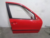 Recambio de puerta delantera derecha para seat toledo (1m2) 1.9 tdi referencia OEM IAM 1M0831056M ROJA 4 PUERTAS