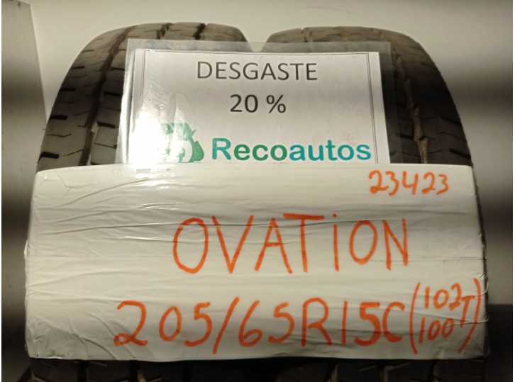 Recambio de neumatico/s para citroën jumpy 1.9 turbodiesel referencia OEM IAM 20565R15C102/100T OVATION V-02