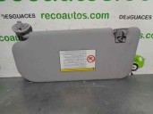 Recambio de parasol derecho para hyundai ix35 1.7 crdi cat referencia OEM IAM 852202S050  