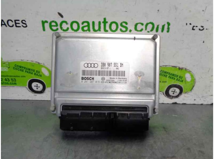 Recambio de centralita motor uce para audi a6 berlina (4b2) 2.8 v6 30v referencia OEM IAM 3B0907551BM 0261207015 BOSCH