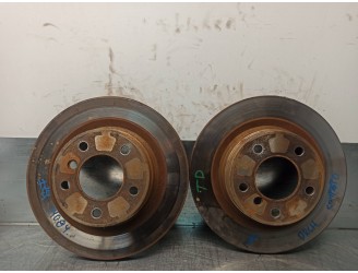 Recambio de disco freno trasero para bmw serie 3 lim. (f30) 2.0 turbodiesel referencia OEM IAM 34206797605  