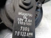 Recambio de claxon para chevrolet nubira wagon 2.0 diesel cat referencia OEM IAM 96336790  