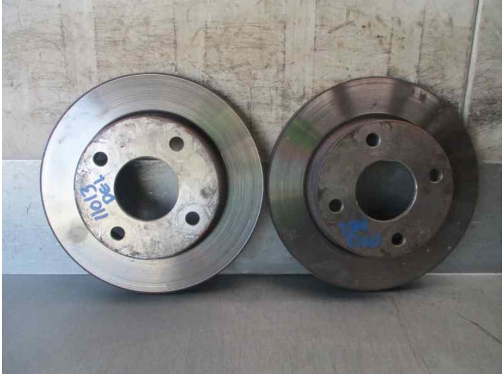 Recambio de disco freno delantero para ford ka (ccq) 1.3 cat referencia OEM IAM 1112542 