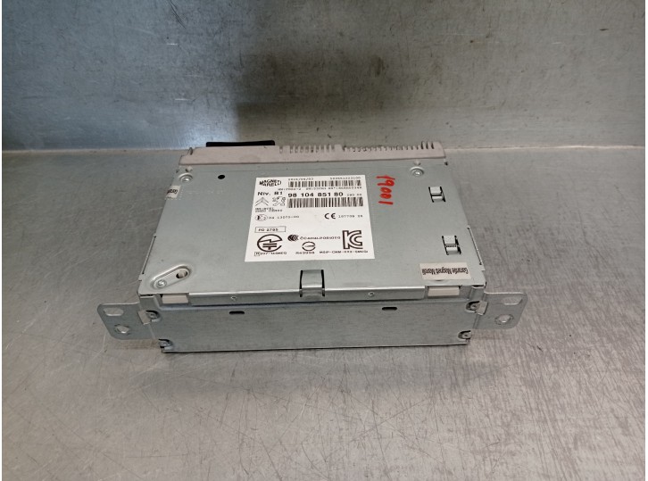 Recambio de sistema audio / radio cd para citroën c4 picasso seduction referencia OEM IAM 9810485180 