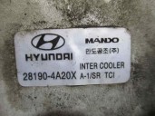 Recambio de intercooler para hyundai h 1 2.5 turbodiesel referencia OEM IAM 281904A20X MANDO
