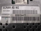 Recambio de pantalla multifuncion para renault espace iv (jk0) dynamique referencia OEM IAM 8200154477 216763473X2 