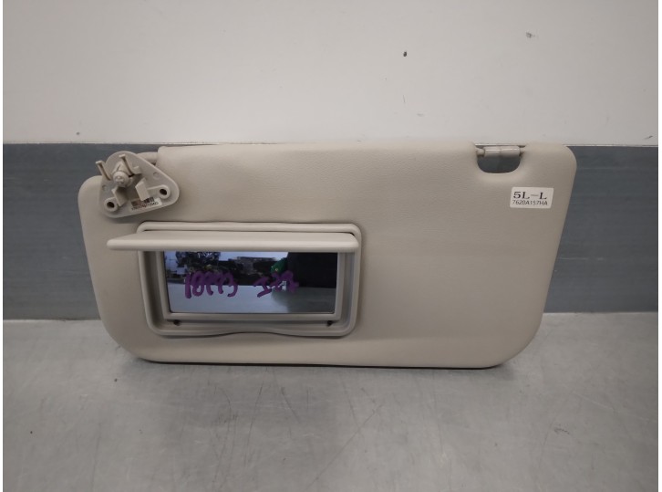 Recambio de parasol izquierdo para mitsubishi space star (a00) 1.2 referencia OEM IAM 7620B731HB  