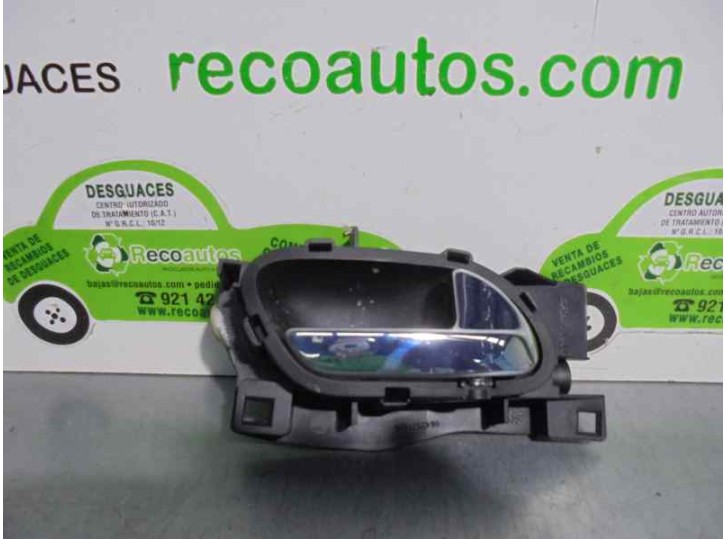 Recambio de maneta interior trasera derecha para peugeot 407 sw 1.6 hdi referencia OEM IAM 96526177VD  