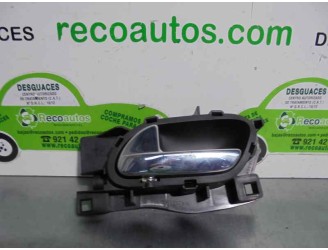 Recambio de maneta interior trasera izquierda para peugeot 407 sw 1.6 hdi referencia OEM IAM 96526178VD 