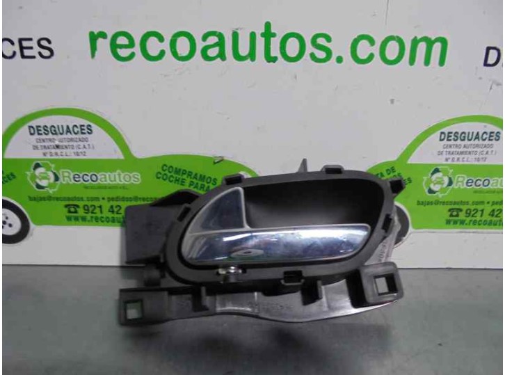 Recambio de maneta interior trasera izquierda para peugeot 407 sw 1.6 hdi referencia OEM IAM 96526178VD  