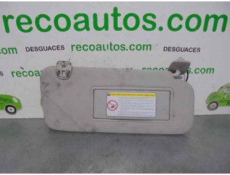 Recambio de parasol derecho para peugeot 407 sw 1.6 hdi referencia OEM IAM 8143NY 