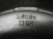 Recambio de llanta para renault rapid/express (f40) 1.6 diesel referencia OEM IAM 7700304980 R135.00BX13CHET36 HIERRO