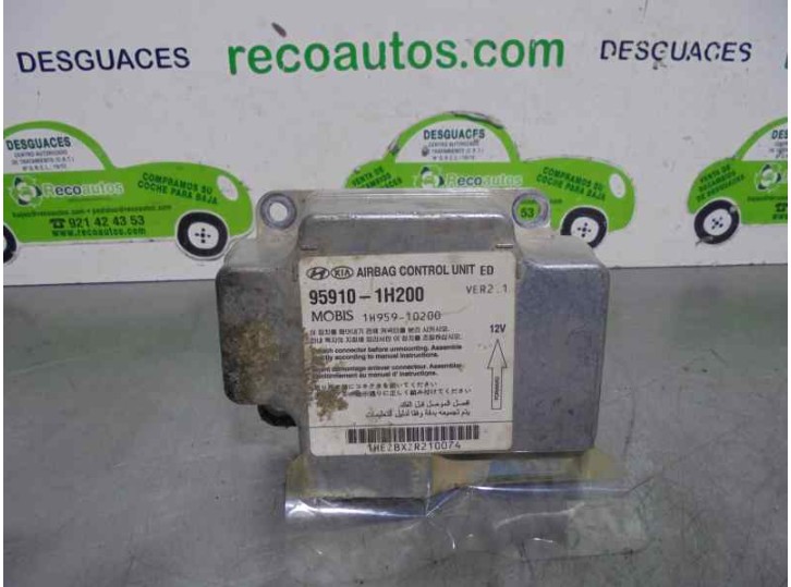 Recambio de centralita airbag para kia cee´d 1.6 crdi cat referencia OEM IAM 959101H200 1H95910200 MOBIS