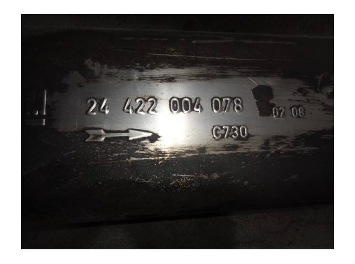 Sistema De Escape Tubo Central Y Juego De Montaje Para Opel Vectra C / GTS 2.2 Directo, Acero Aluminizado, Fácil Instalación