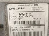 Replacement engine ECU for Renault Clio II (BB_, CB_) 1.5 dCi OEM IAM reference 8200331477 DELPHI