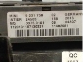 Recambio de boton start/stop para mini r57 cabrio diesel cat referencia OEM IAM 9231739 