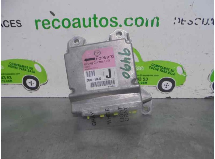Recambio de centralita airbag para mazda 6 lim. (gh) 1.8 cat referencia OEM IAM GDK457K30  