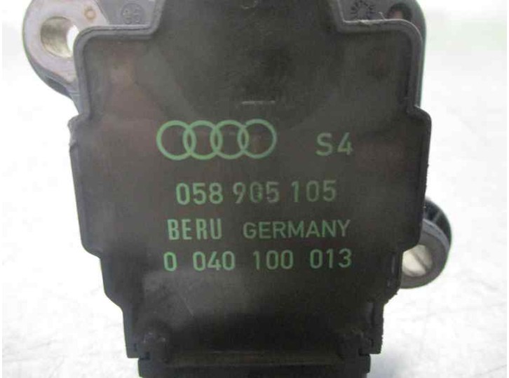 Recambio de bobina encendido para audi a4 berlina (b5) 1.8 20v turbo referencia OEM IAM 058905105 0040100013 BERU