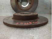 Replacement front brake disc for Peugeot 205 Saloon 1.4 GT OEM IAM reference 4246H0 