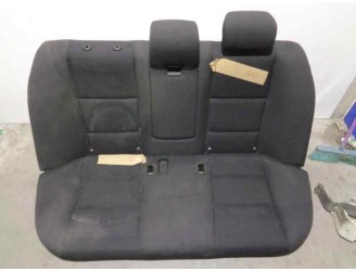 Recambio de asientos traseros para bmw serie 5 berlina (e60) 520d referencia OEM IAM 3398537 TELA NEGRA 4 PUERTAS