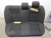 Recambio de asientos traseros para bmw serie 5 berlina (e60) 520d referencia OEM IAM 3398537 TELA NEGRA 4 PUERTAS