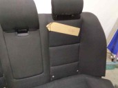 Recambio de asientos traseros para bmw serie 5 berlina (e60) 520d referencia OEM IAM 3398537 TELA NEGRA 4 PUERTAS