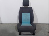 Recambio de asiento delantero izquierdo para suzuki splash a5b 1.0 12v cat referencia OEM IAM 8560351K01 TELA NEGRA Y AZUL 5 PUE