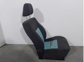 Recambio de asiento delantero izquierdo para suzuki splash a5b 1.0 12v cat referencia OEM IAM 8560351K01 TELA NEGRA Y AZUL 5 PUE