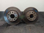 Replacement rear brake disc for Volkswagen Passat Variant (3C5) 2.0 TDI OEM IAM reference 1K0615601AD 