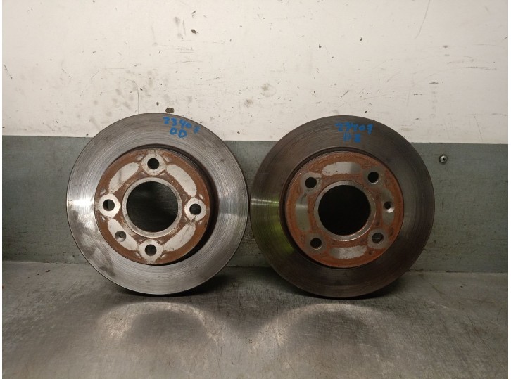 Recambio de disco freno delantero para ford fiesta berlina (dx) 1.4 16v cat referencia OEM IAM YS6J1125CC YS6J1125CC 