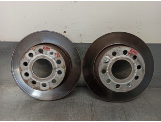 Recambio de disco freno trasero para volkswagen golf vi (5k1) 2.0 tdi referencia OEM IAM 