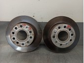 Recambio de disco freno trasero para volkswagen golf vi (5k1) 2.0 tdi referencia OEM IAM   