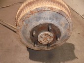 Recambio de puente trasero para chrysler jeep cherokee (xj) 2.1 td referencia OEM IAM TAMBOR 5 AGUJEROS BURRA 4