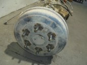 Recambio de puente trasero para opel frontera a básico referencia OEM IAM 114096 TAMBOR 6 AGUJEROS BURRA 7