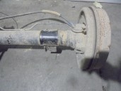 Recambio de puente trasero para opel frontera a básico referencia OEM IAM 114096 TAMBOR 6 AGUJEROS BURRA 7