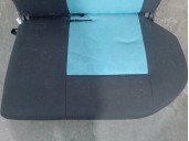 Recambio de asientos trasero izquierdo para suzuki splash a5b 1.0 12v cat referencia OEM IAM 8766051K00 TELA NEGRA Y AZUL 5 PUER