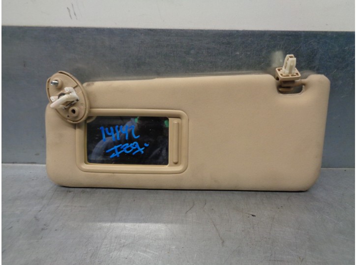 Recambio de parasol izquierdo para lexus is 200 (ds2/is2) 220d referencia OEM IAM   