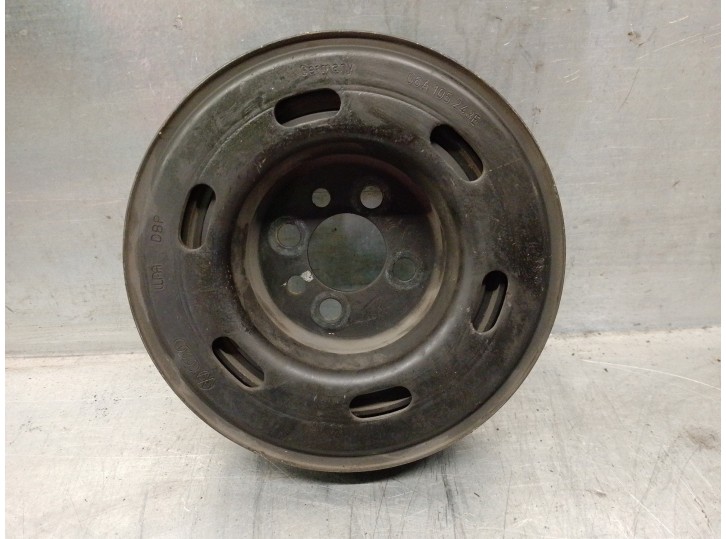 Replacement crankshaft pulley for Audi A4 sedan (8E) 1.8 20V turbo OEM IAM reference 06A105243E 