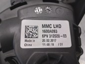 Recambio de potenciometro pedal para mitsubishi space star (a00) 1.2 referencia OEM IAM 1600A093  