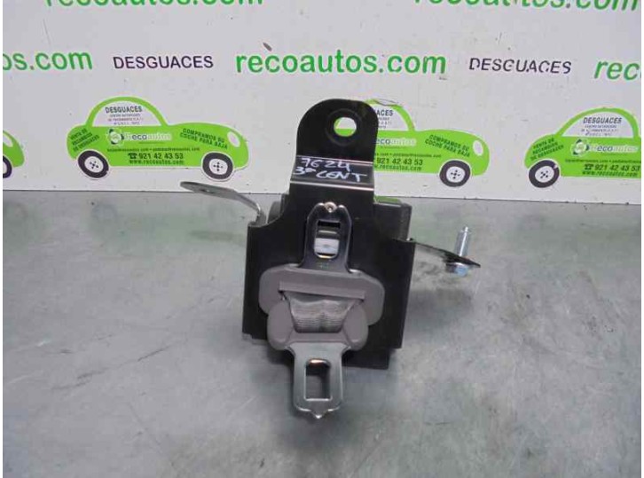 Recambio de cinturon seguridad trasero central para ssangyong rodius 2.0 td cat referencia OEM IAM 7563121210  