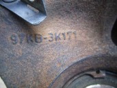 Recambio de mangueta delantera izquierda para ford ka (ccq) 1.3 cat referencia OEM IAM 97KB3K171 