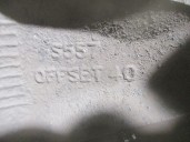 Recambio de llanta para hyundai i40 cw 1.7 crdi cat referencia OEM IAM 529103Z100 R167JX16OFFSET40 ALUMINIO 5P